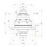 Autobloccante Bratex BMW E38/E39/E46/E53 Differenziale 188L