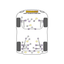 Powerflex bushes Nissan Pulsar/Sunny GTi-R (1990-1994)