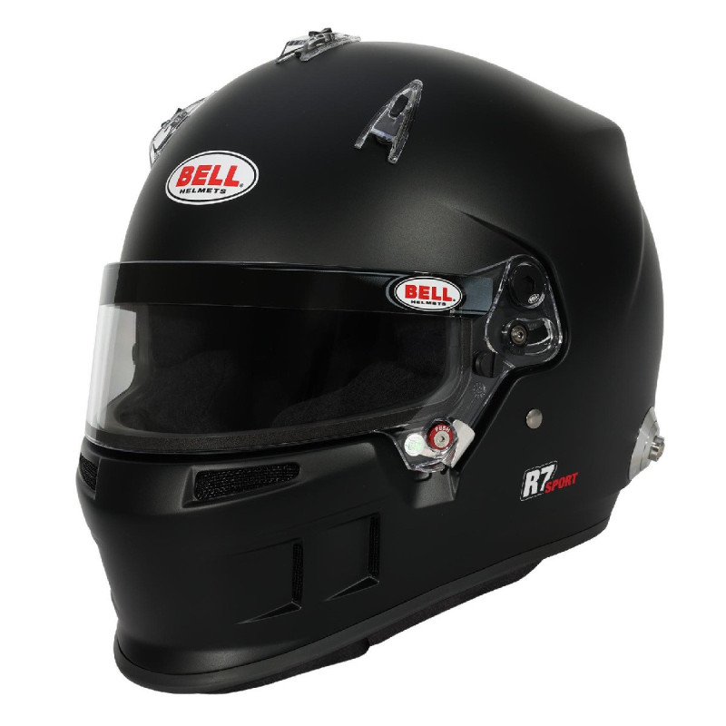 Bell R7 Sport Hans FIA8859-2024 helmet - BEL-R7SPORT-HANS.BL.SML - 1467021