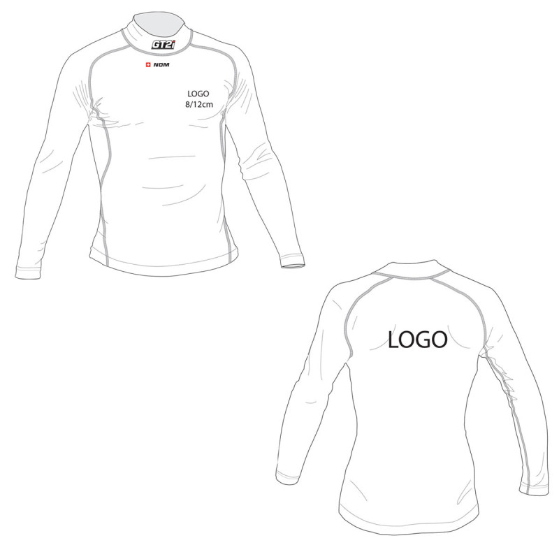 T-Shirt Personnalisable Nom + Drapeau + 2x Logos GT2i Pro FIA 8856-2018 - PGT-TSHIRT6.N.XLXXL