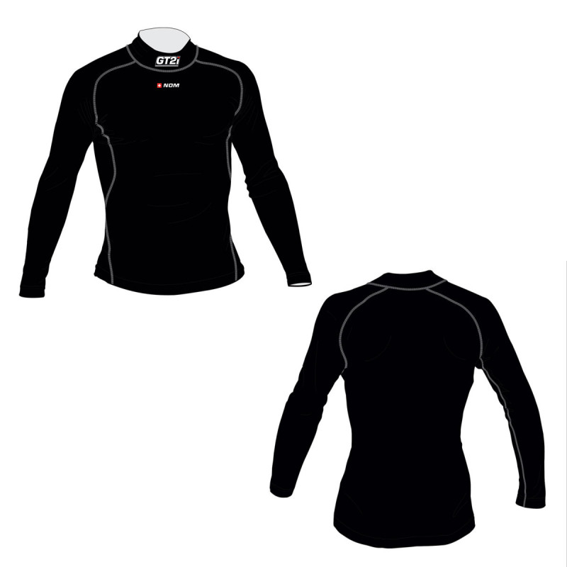 GT2i Pro Personalisierbares T-Shirt Name + FIA Flagge 8856-18 - PGT-TSHIRT4.BL.ML