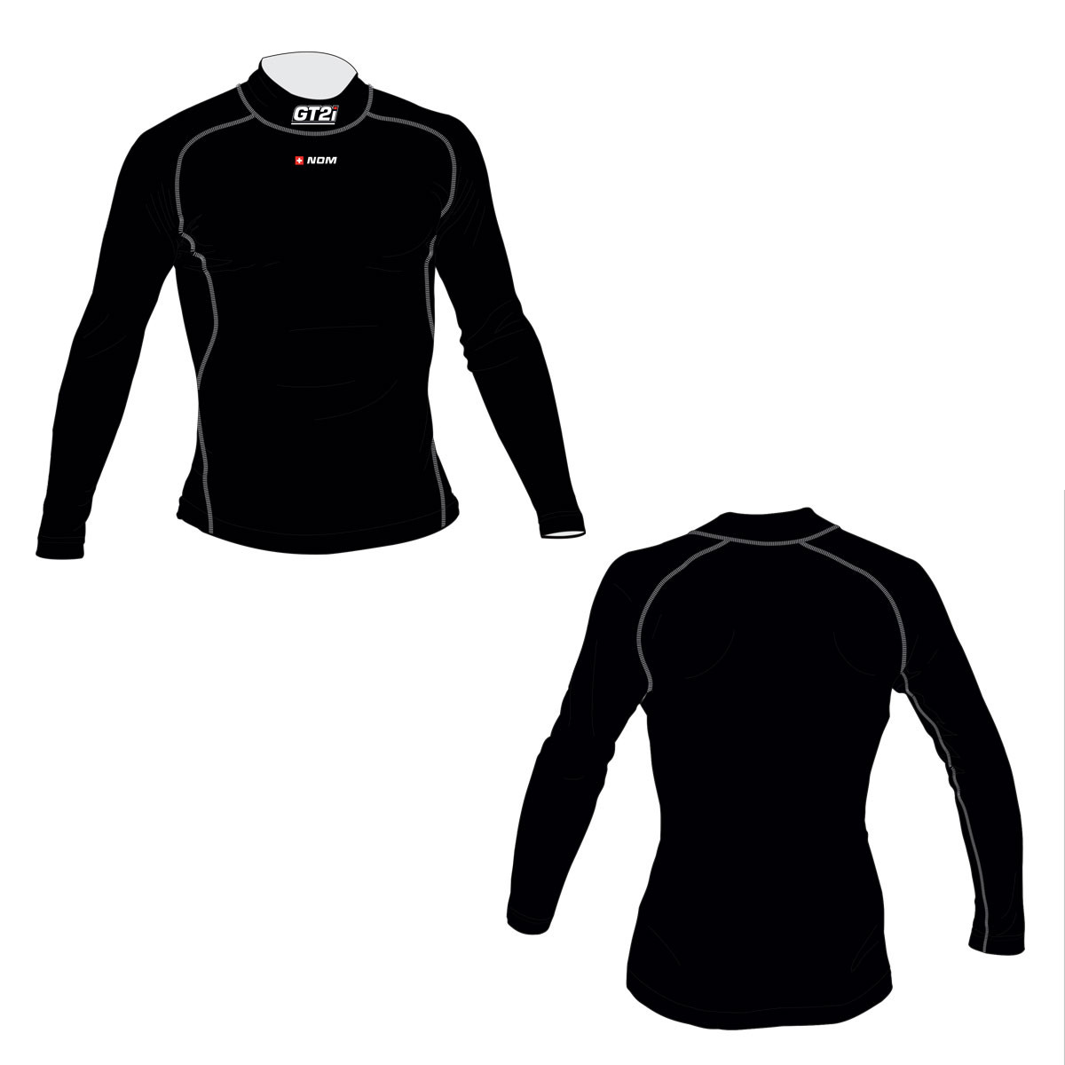 Maglia personalizzata GT2i Pro Nome + Bandiera FIA 8856-18 - PGT-TSHIRT4.BL.XLXXL