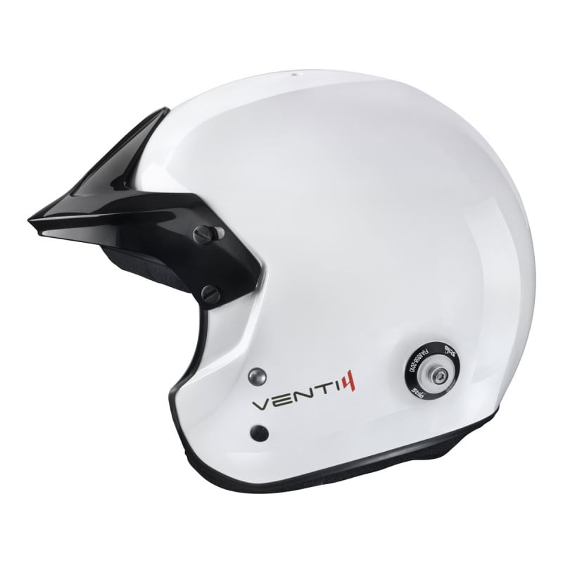 Casco Stilo Venti4 Trophy Jet Composite - Snell SA2025 FIA 8859-2024 Bianco/Interiore Nero - STI-AA0114AG2XC.57 - AA0114AG2X570101