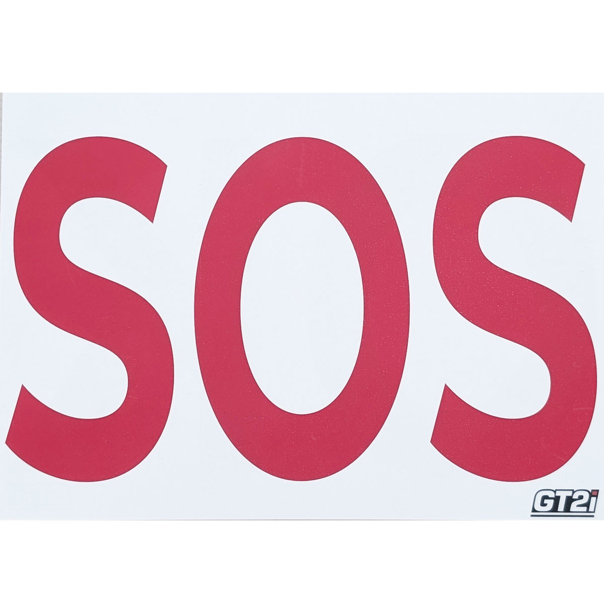 Cartello GT2i SOS / OK 297x420mm - GT-OK-003 - 3666618735634