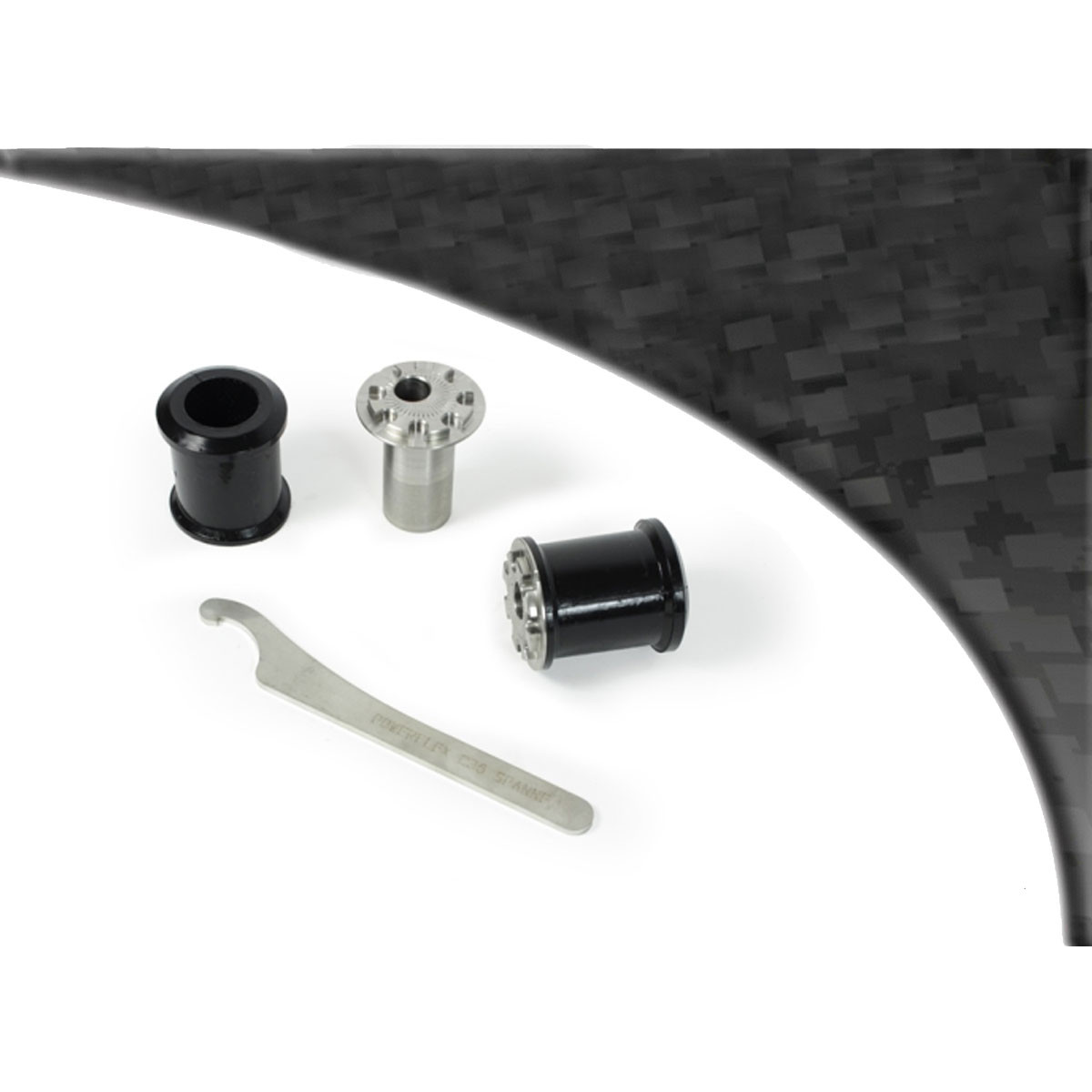 Silent bloc Powerflex Black Bras avant chasse ajustable (2 pièces) - PF-F26101G-2N - PFF26-101GBLK - 5055676553904