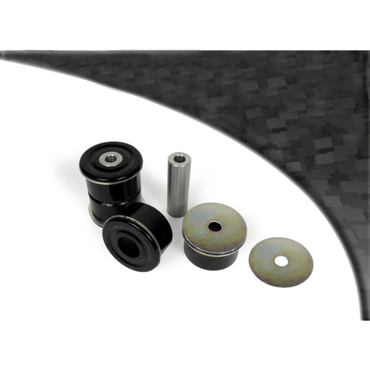 Boccola Powerflex Black montaggio del subchassis posteriore (2 pezzi) - PF-R85827-2N - PFR85-827BLK - 5055676559135