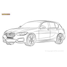 Boccole Powerflex BMW Série 1 F20, F21 RWD (2011 - 2019)