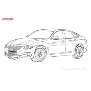 Silentblocs Powerflex BMW Série 4 F32, F33, F36 xDrive (2013 - 2020)