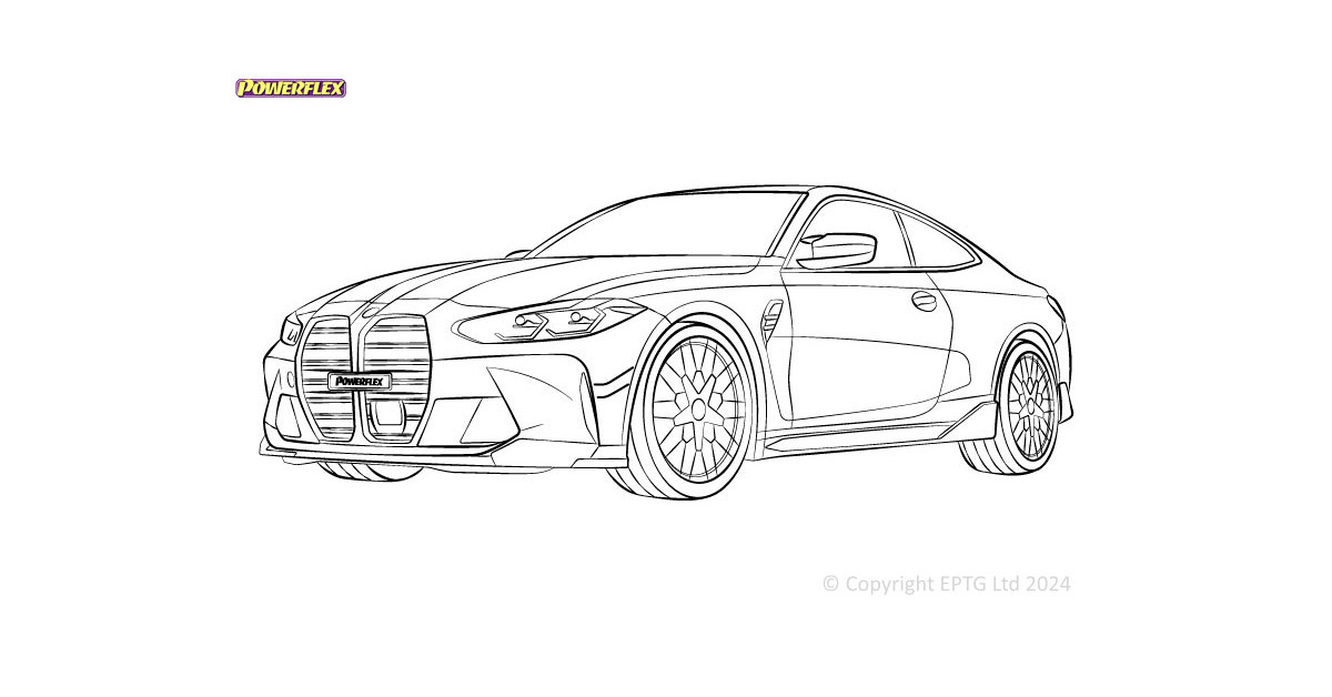 Silentblocs Powerflex BMW Série 4 G82, G83 M4 (2020-)