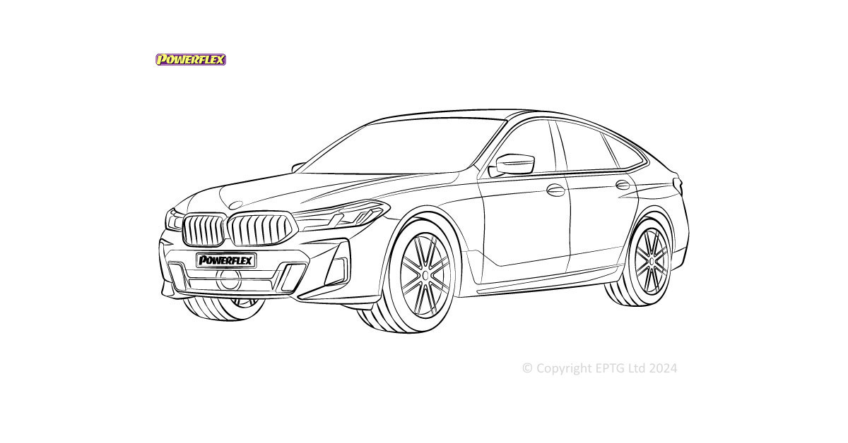 Silentblocs Powerflex BMW Série 6 G32 Gran Turismo (2017-)