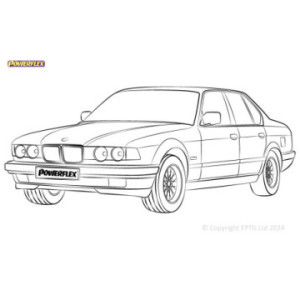 Silentblocs Powerflex BMW Série 7 E32 (1988-1994)