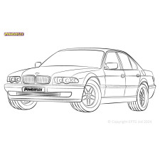 Silentblocs Powerflex BMW 7er E38 (1994 - 2002)