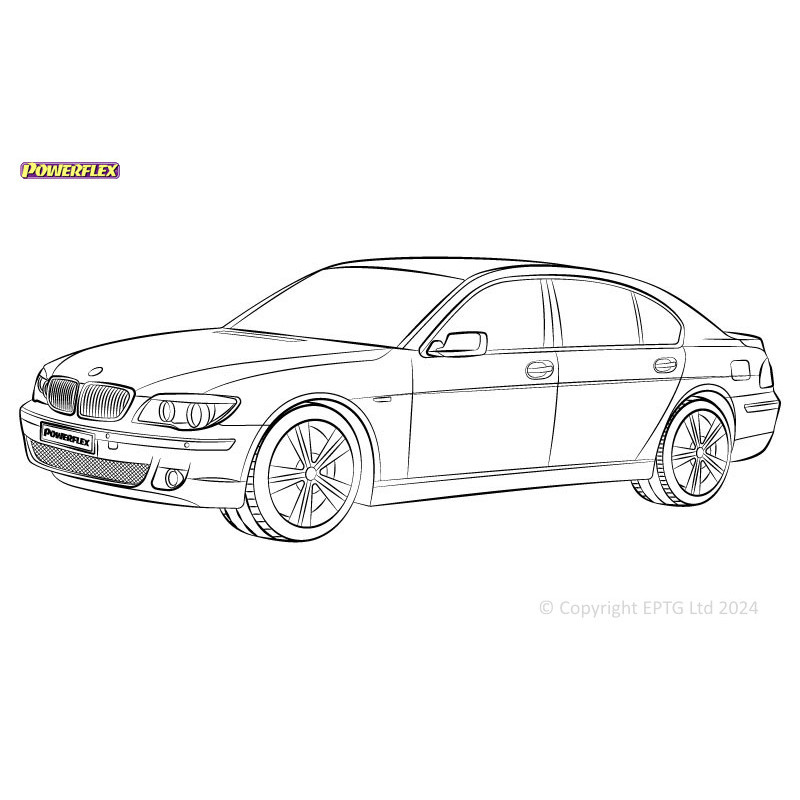 Powerflex bushes BMW Série 7 E65/E66/E67 (2001 - 2008) - BUN-PF-00200 - BUN-PF-00200