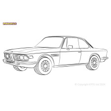 Boccole Powerflex BMW E9 2.5CS - 3.0CSL (1968-1975)