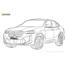 Boccole Powerflex BMW X4 M F98 (2019-)