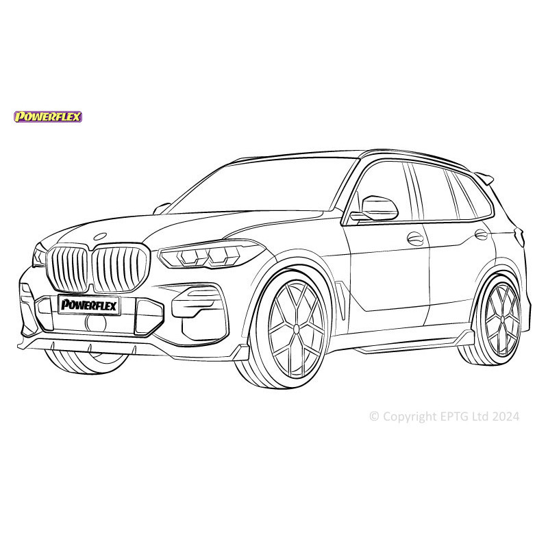 Powerflex bushes BMW X5 G05 (2018-) - BUN-PF-00220 - BUN-PF-00220