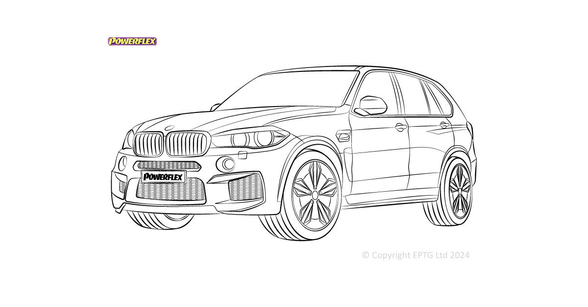 Boccole Powerflex BMW X5 M F85 (2013-2018)