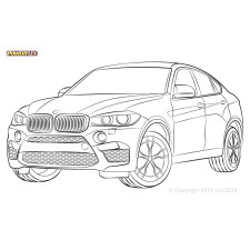 Boccole Powerflex BMW X6 M F86 (2014-2019)