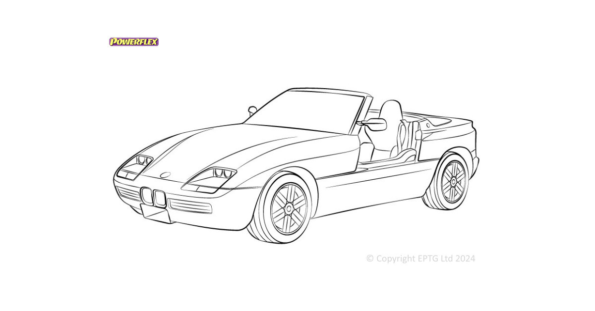 Silentblocs Powerflex BMW Z1 (1988 - 1991)