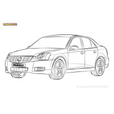 Powerflex bushes Cadillac BLS (2005 - 2010)