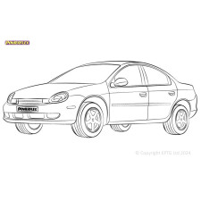 Powerflex bushes Chrysler Neon (1994 - 2007)