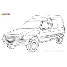 Boccole Powerflex Citroen C15 (1984-2006)