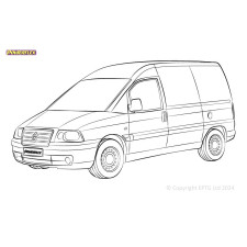 Boccole Powerflex Citroen Jumpy / Dispatch (1995 - 2007)