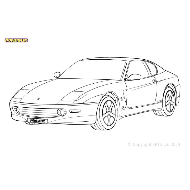 Boccole Powerflex Ferrari 456 (1992 - 2003) - BUN-PF-00320 - BUN-PF-00320