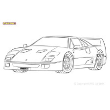 Boccole Powerflex Ferrari F40 (1987 - 1992)