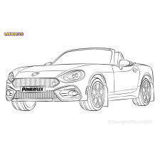 Silentblocs Powerflex Fiat 124 Spider inkl. Abarth (2016-)