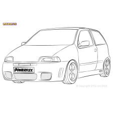 Boccole Powerflex Fiat Punto MK1 (1993 - 1999)