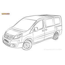Powerflex bushes Fiat Scudo MK1, MK2 (1995 - 2007)