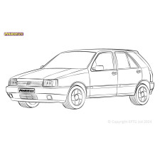 Silentblocs Powerflex Fiat Tipo (1988-1995)