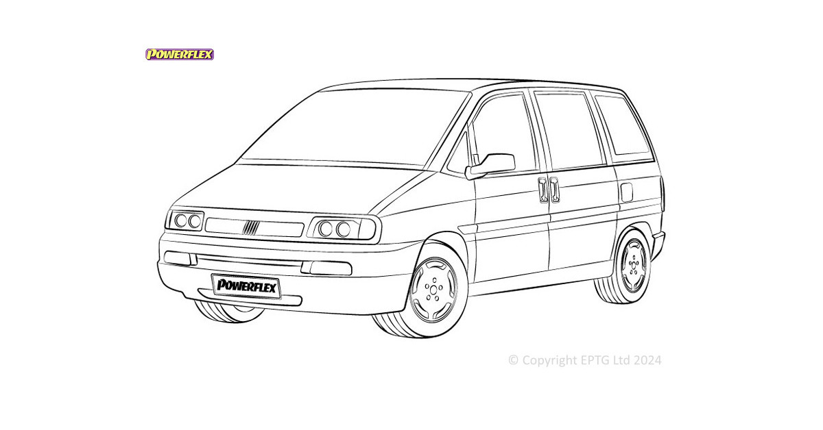 Powerflex bushes Fiat Ulysse (1994 - 2002)