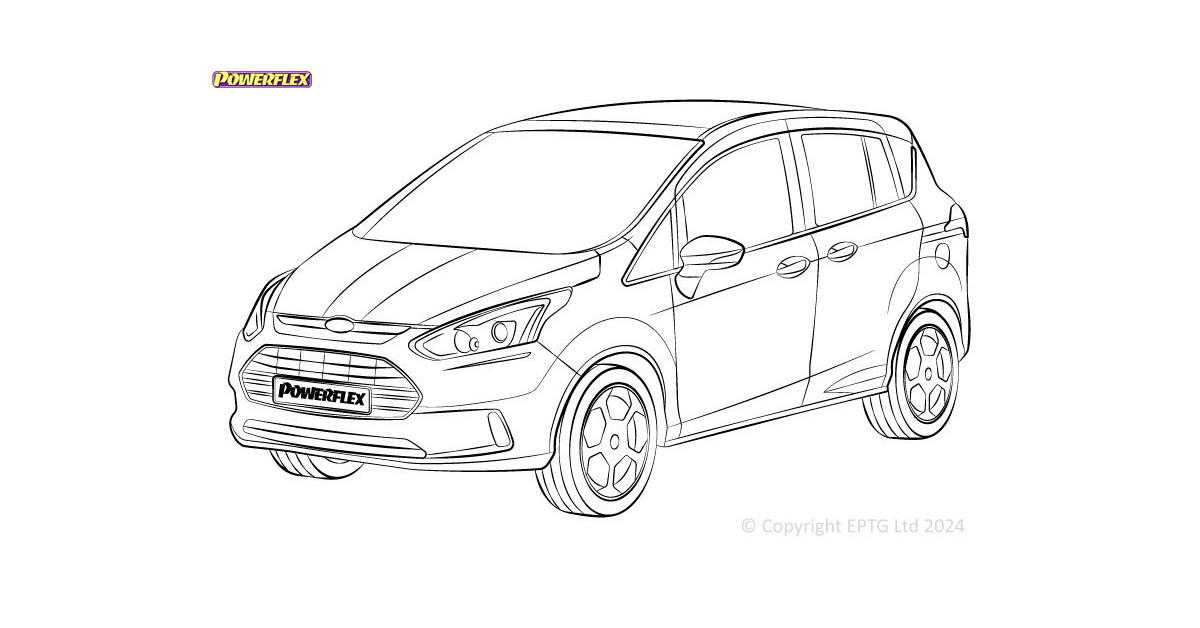 Boccole Powerflex Ford B-Max (2012-2017)
