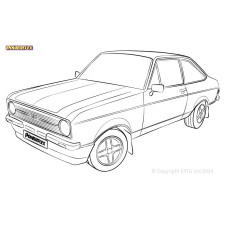Boccole Powerflex Ford Escort Mk2 (1974-1981)