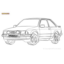 Boccole Powerflex Ford Escort Mk3 & 4 inc XR3i/RS1600i, Orion Mk1 & 2 (1980-1990)