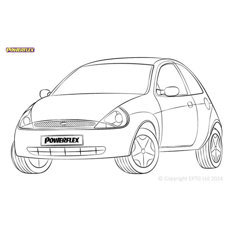 Powerflex bushes Ford KA (1996-2008) - BUN-PF-00401 - BUN-PF-00401