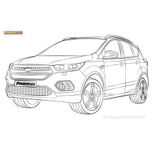 Powerflex bushes Ford Kuga MK2 (2012-2019)