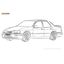 Powerflex bushes Ford Sierra Cosworth 2WD (1988-1989)