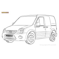 Powerflex bushes Ford Transit Connect Mk1 (2002-2013)