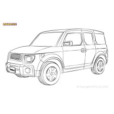 Boccole Powerflex Honda Element (2003 - 2011)