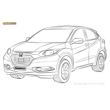 Boccole Powerflex Honda HR-V RU (2013 - 2020)