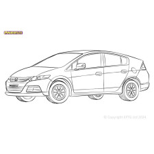 Boccole Powerflex Honda Insight ZE3 (2014-)