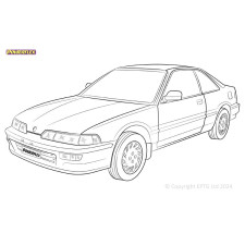 Boccole Powerflex Honda Integra Mk2 DA (1989-1993)