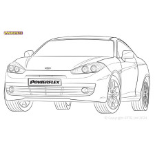 Powerflex bushes Hyundai Coupe (1999 - 2009)