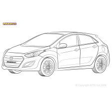 Powerflex bushes Hyundai Elantra GT PD (2016-)