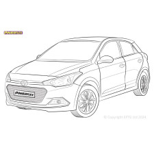 Boccole Powerflex Hyundai i20 GB/IB (2014 - 2019)
