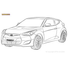 Boccole Powerflex Hyundai Veloster FS (2011 - 2017)