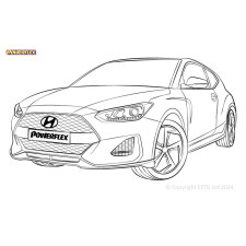 Boccole Powerflex Hyundai Veloster JS inc N (2018-)